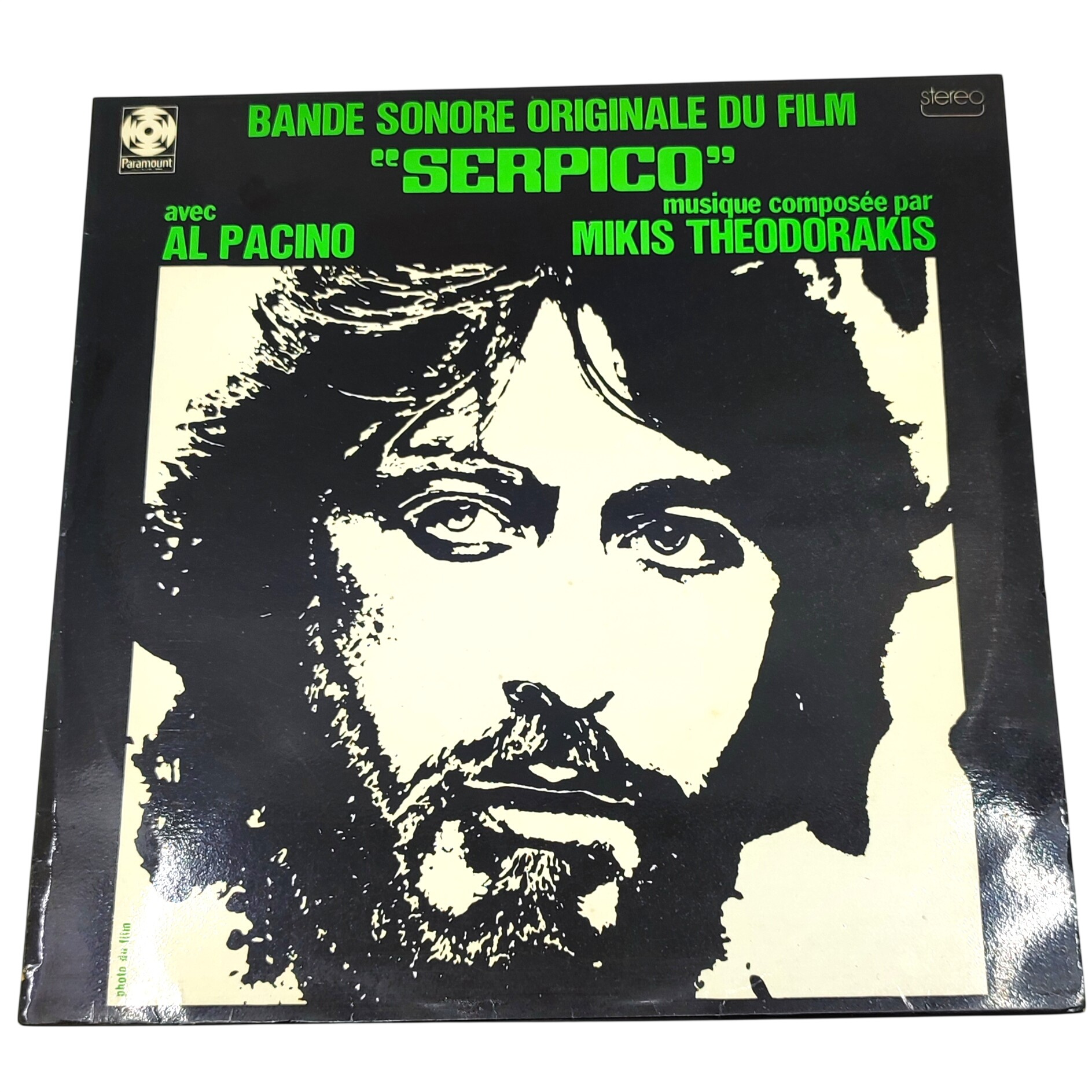 Vinyle Mikis Theodorakis – Serpico (Bande Originale du Film) Bon état -  reconditionné disponible sur Label Emmaüs